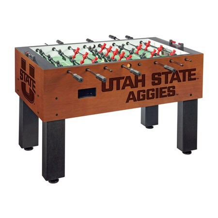 Holland Bar Stool Co Utah State Foosball Table FBChrdUtahSt